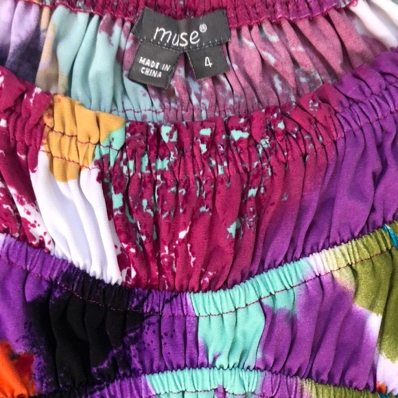 👗 Bright Multi-Color Dress From Nordstroms. - Picture 7 of 9